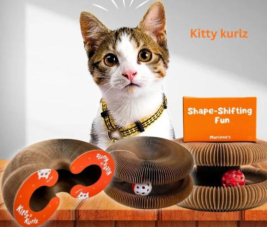 Kitty Kurlz™ – Interactive Toy for Active, Happy Cats